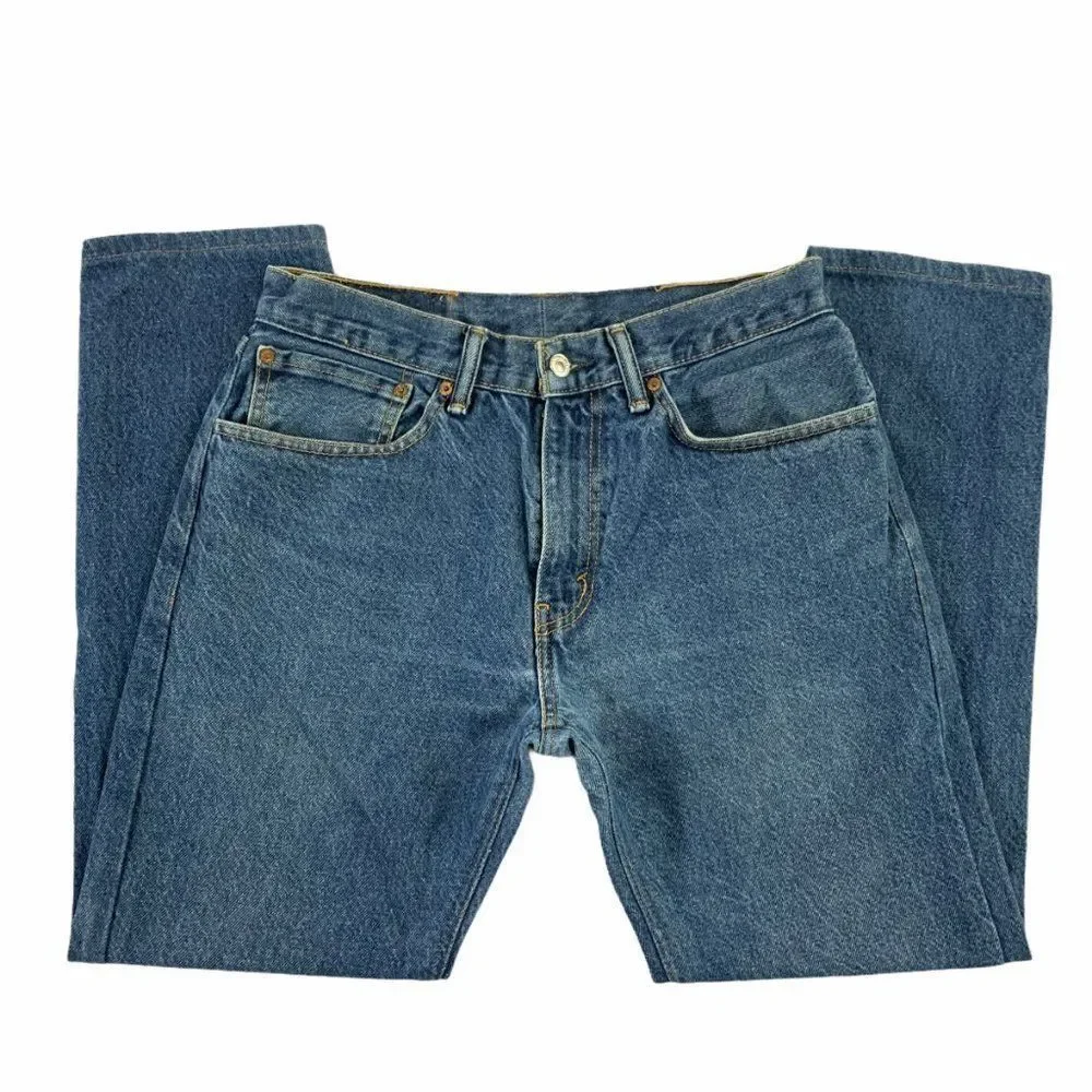 Levi's 505 Men's Dark Wash Denim Jeans‎